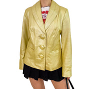 Limoncello Leather Jacket (M)