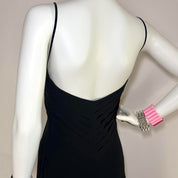 Moschino 100% Silk Black Dress (S)