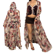 Silk Floral Duster (S)