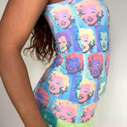 Y2K Euro Pop Art Marilyn Monroe Top (S)