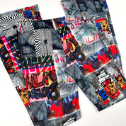 Y2K Euro Graffiti Pants (S)
