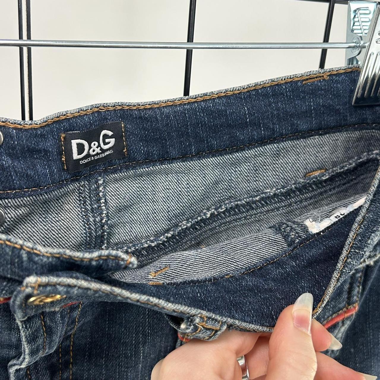 D&G Dolce & Gabbana Y2K Denim Mini Skirt (XS/S)