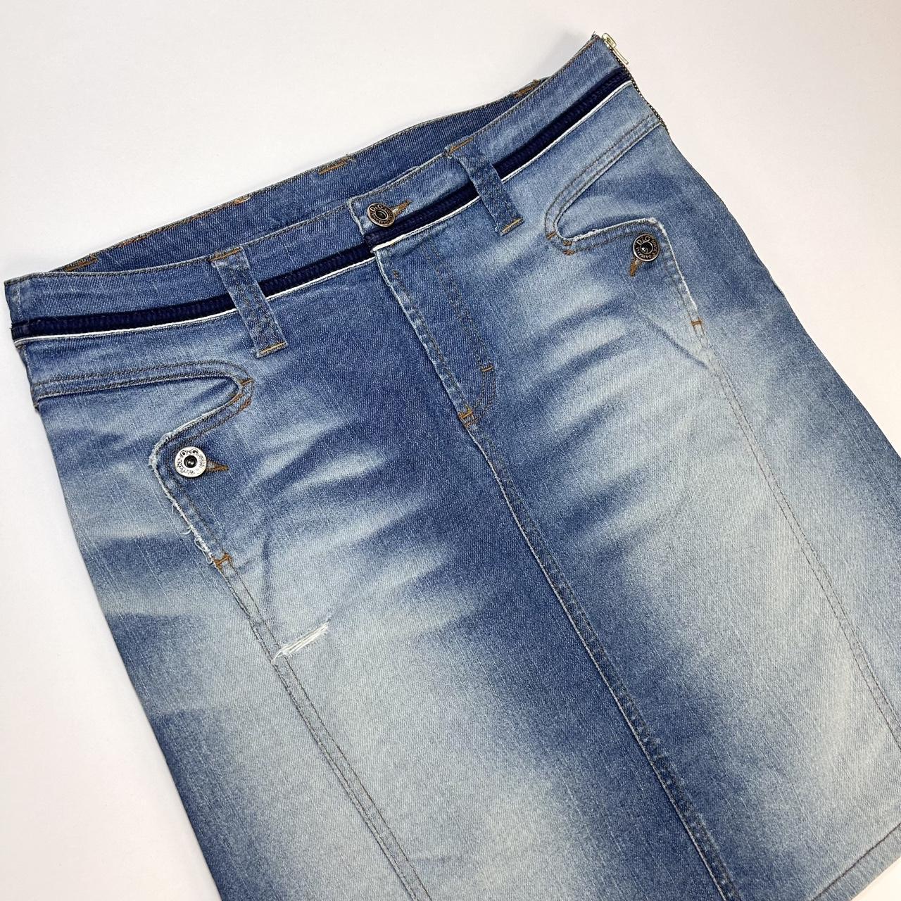 D&G Dolce & Gabbana Y2K Denim Skirt (S)