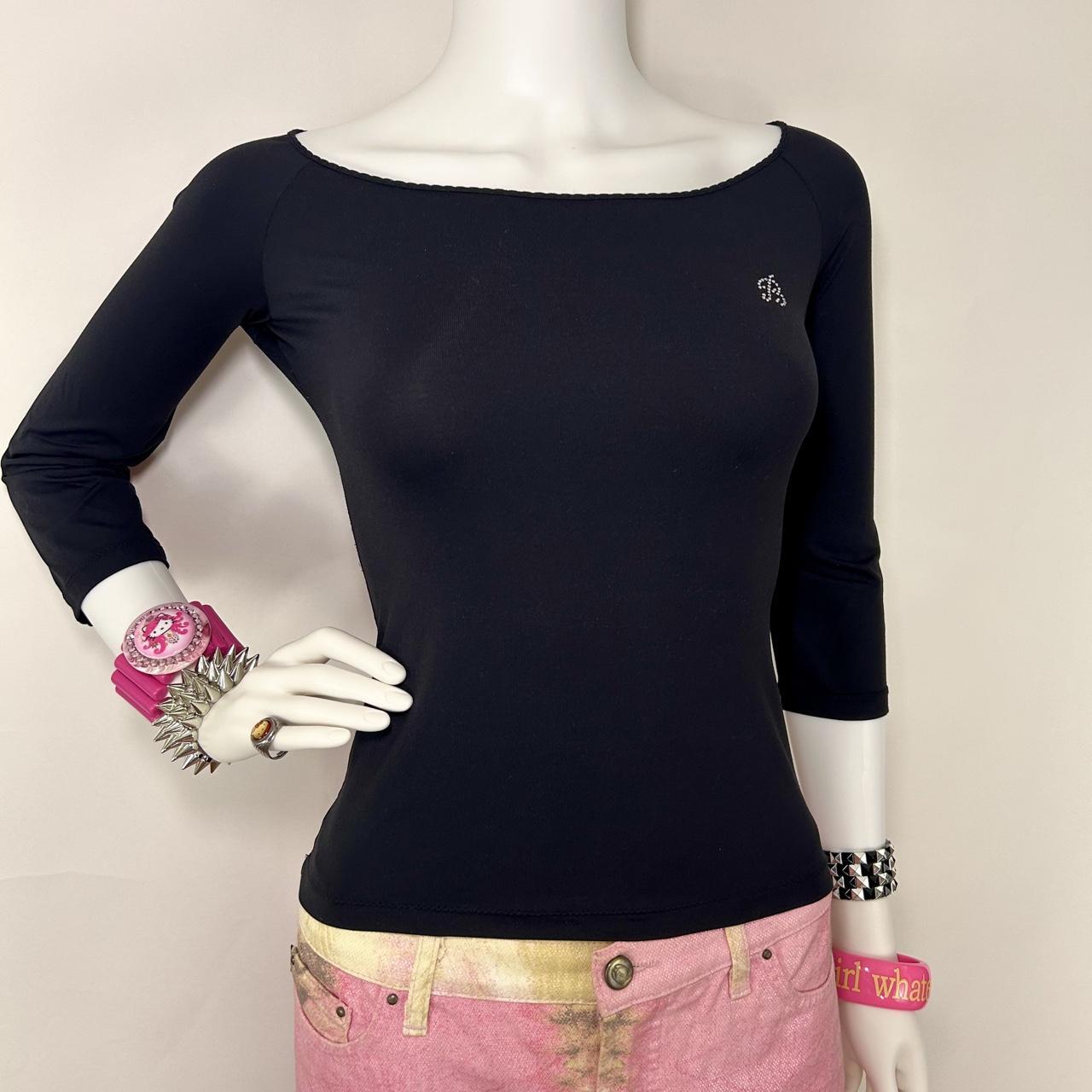 Blumarine Y2K Black Top (M)