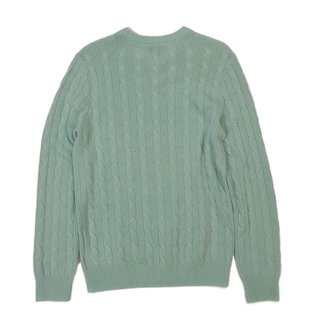 Mint Cashmere Cable Knit Sweater (S)