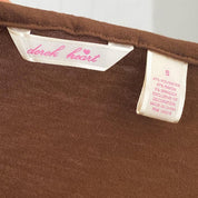 Mocha Brown Halter Dress (S)