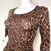 Dolce & Gabbana Leopard Long Sleeve Top (S/M)
