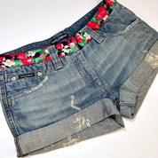D&G Dolce & Gabbana Y2K Strawberry Shorts (S)