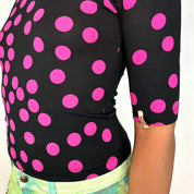NWT Miss Sixty Polka Dot Top (S)