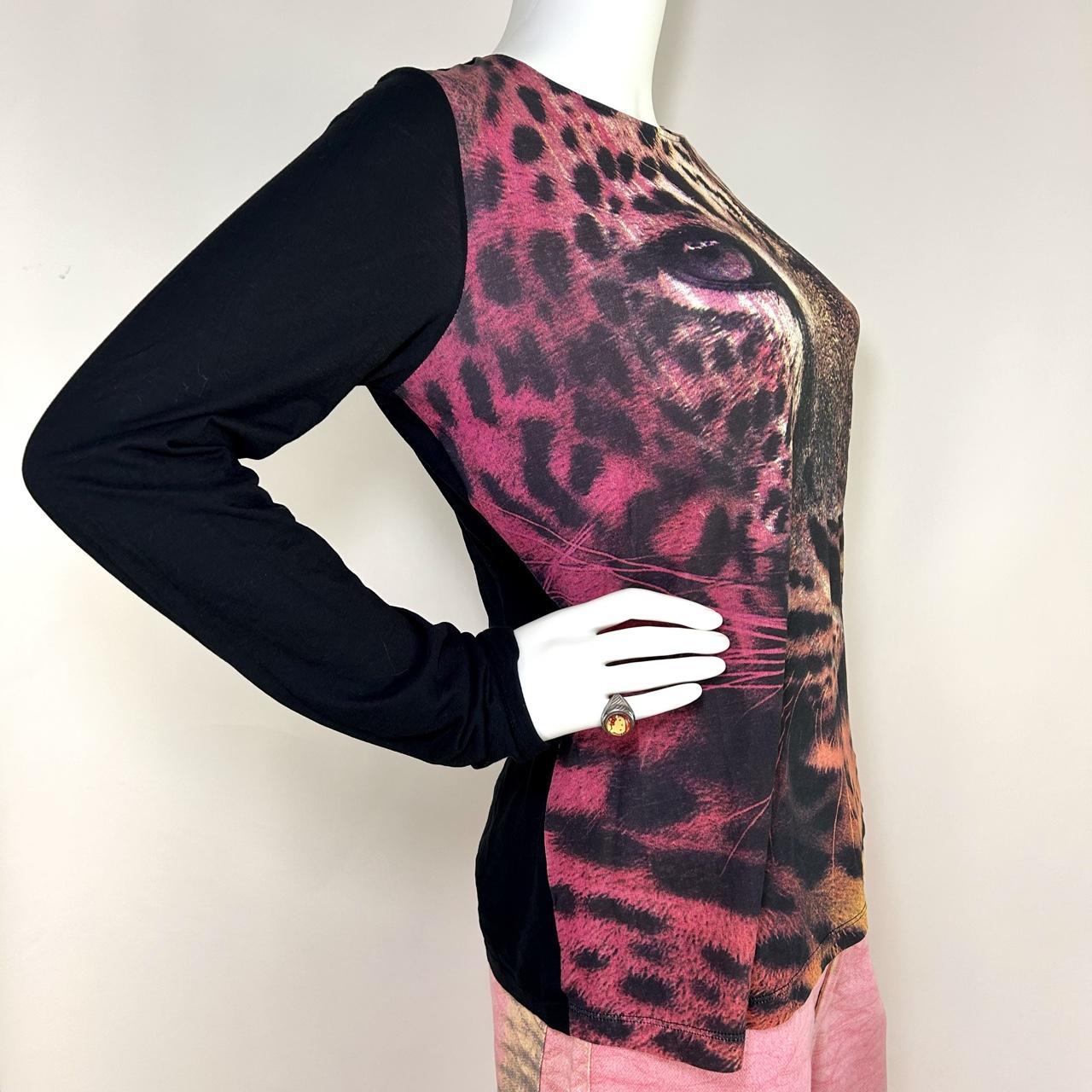 Moschino Cheap & Chic Cheetah Long Sleeve (M)