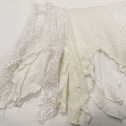 White Floaty Layered Fairy Skirt (L)