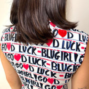 Blumarine Blugirl Notebook Tank Top (S/M)
