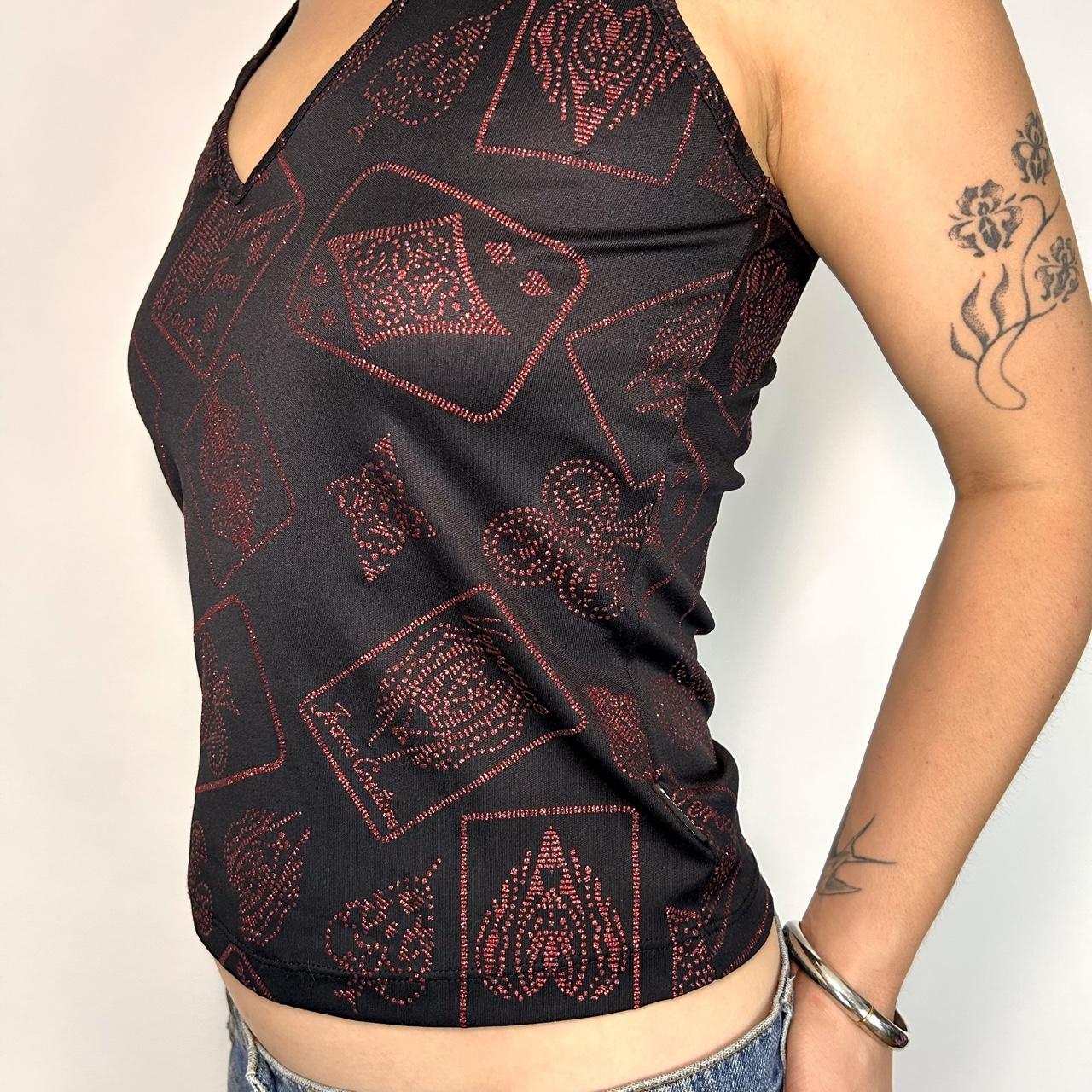 Versace Playing Cards Tank Top (S/M)