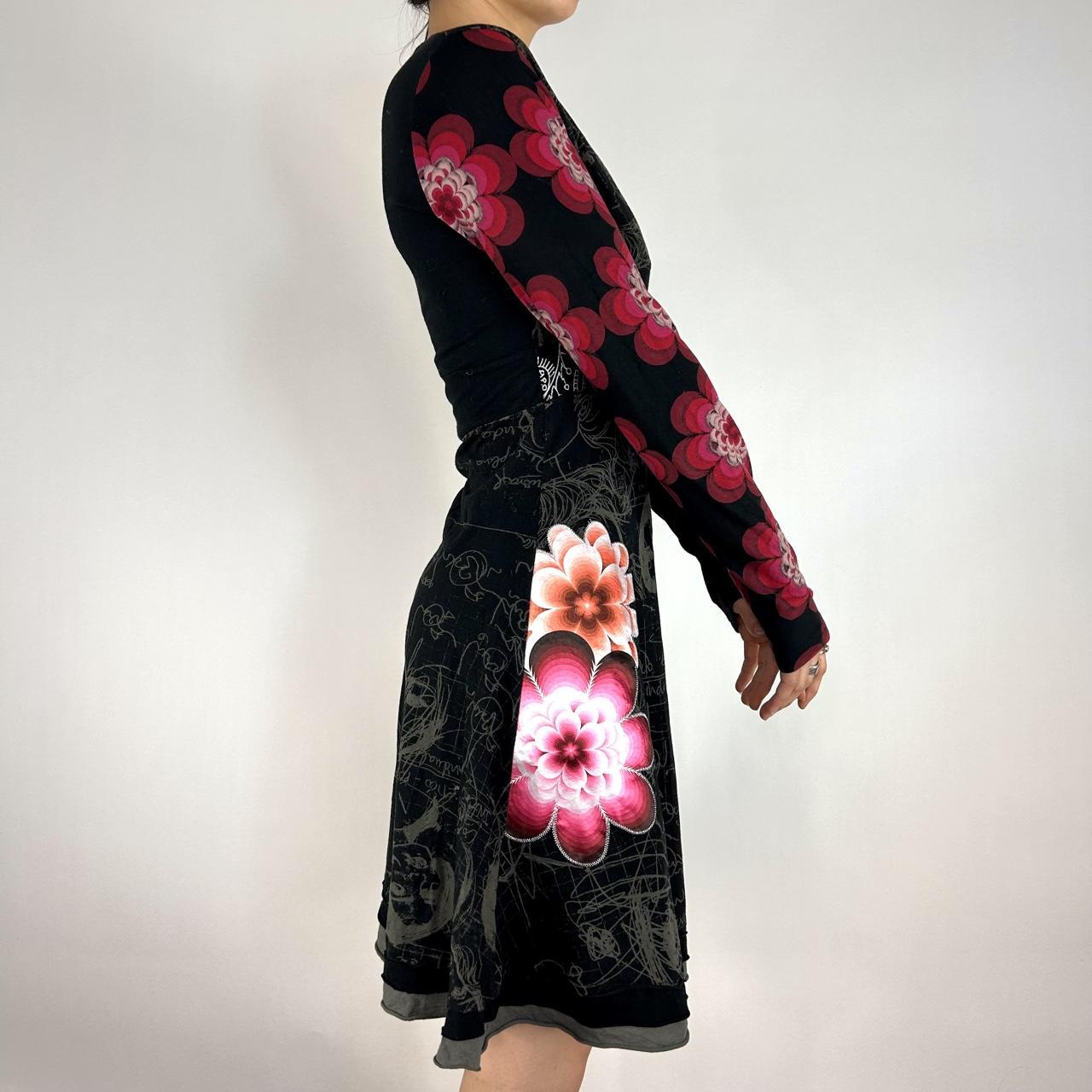 Desigual Asymmetrical Long Sleeve Dress (S/M)