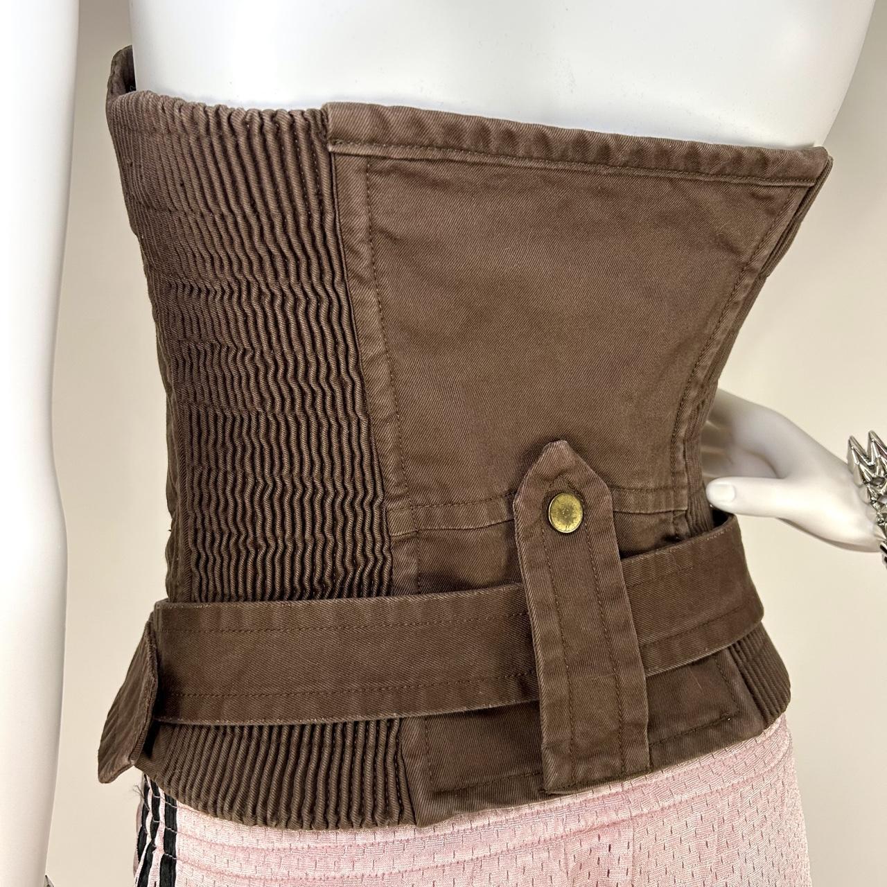 Dsquared2 Brown Cargo Tube Top (S)