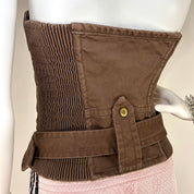 Dsquared2 Brown Cargo Tube Top (S)