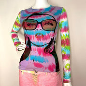 Custo Barcelona Tie Dye Long Sleeve (S)