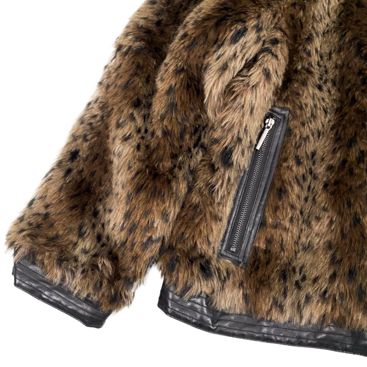 Rocawear Leopard Faux Fur Jacket (2X)