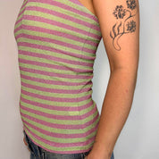 Blumarine Y2K Sparkly Halter Top (S)