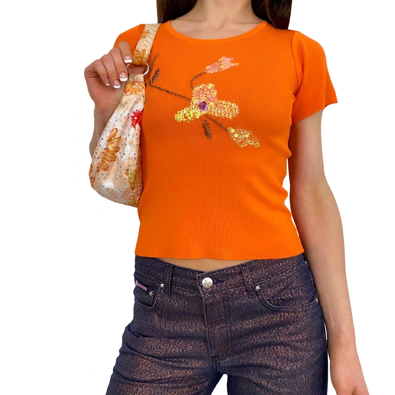 Sequin Silk Knit (S)