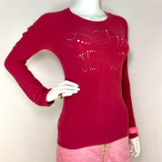 Moschino Jeans Fishnet Long Sleeve (M)