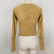 Gilded Candies Y2K Embellished Cardi (S)