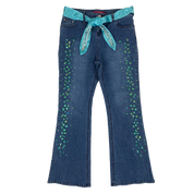 2000s Embellished Mid Rise Flares (XS)