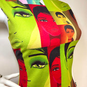 Custo Barcelona Pop Art Dress (S/M)