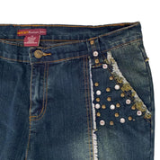 Funky Studded Coyote Ugly Flares (L)