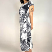 Just Cavalli Graffiti Dress (S)