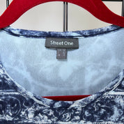 Y2K Euro Blue Cherubs Top (M)