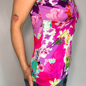Blumarine Y2K Floral Tank Top (S)