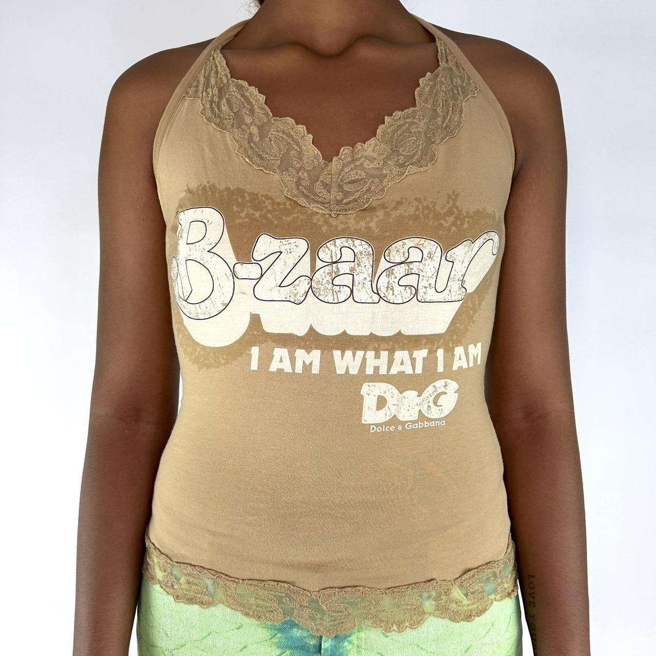 D&G Vintage 'B-Zaar' Halter Top (S)