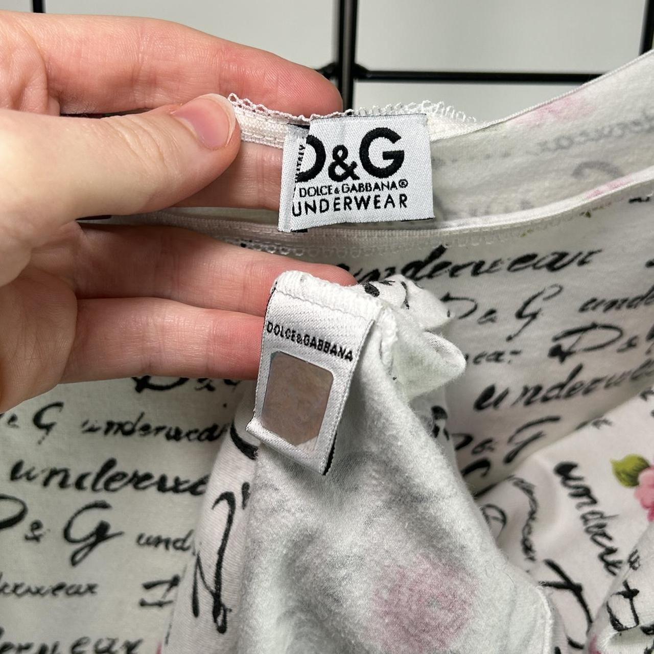 D&G Dolce & Gabbana Y2K White Cami (M)