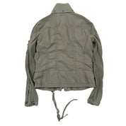 armani exchange double zip jacket (L)
