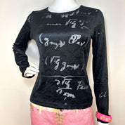 Moschino Cheap & Chic Equations Long Sleeve (M)