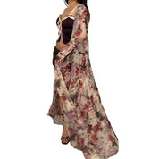 Silk Floral Duster (S)
