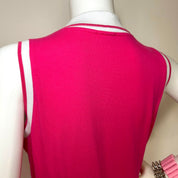 Blumarine Y2K Hot Pink Preppy Dress (M)