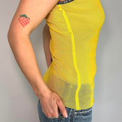 D&G Dolce & Gabbana Y2K Fishnet Top (S/M)