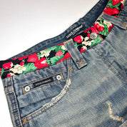 D&G Dolce & Gabbana Y2K Strawberry Shorts (S)