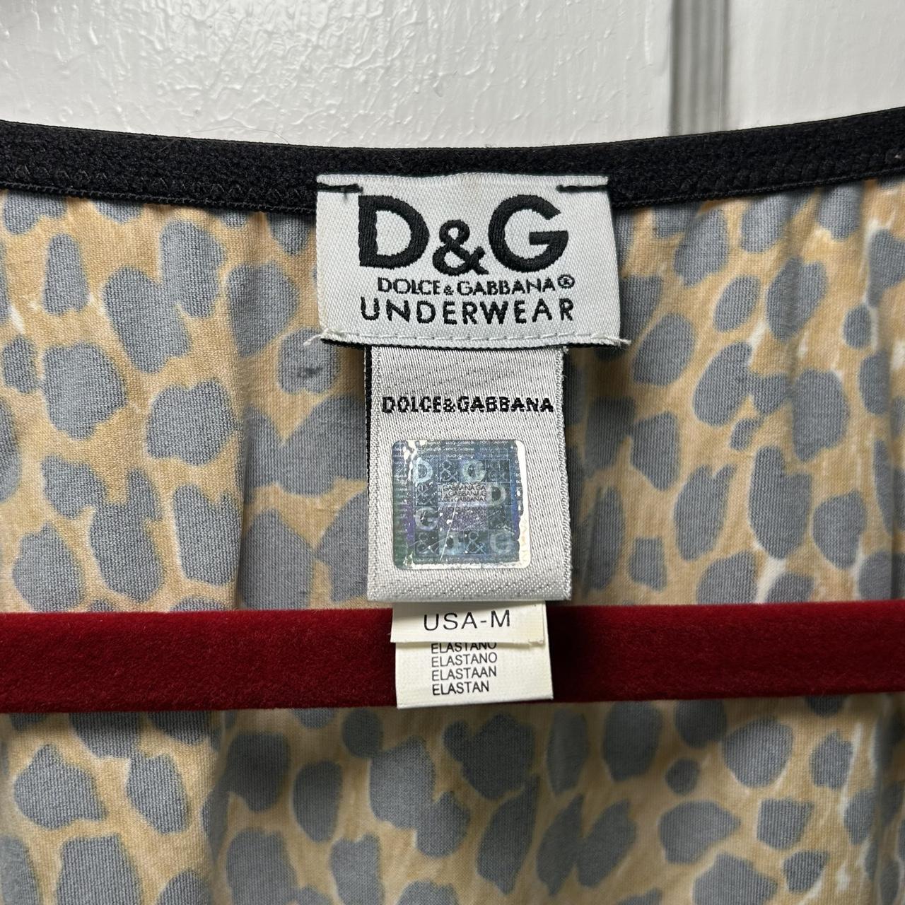 D&G Dolce & Gabbana Cheetah Tank Top (S/M)