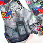 Y2K Euro Graffiti Pants (S)
