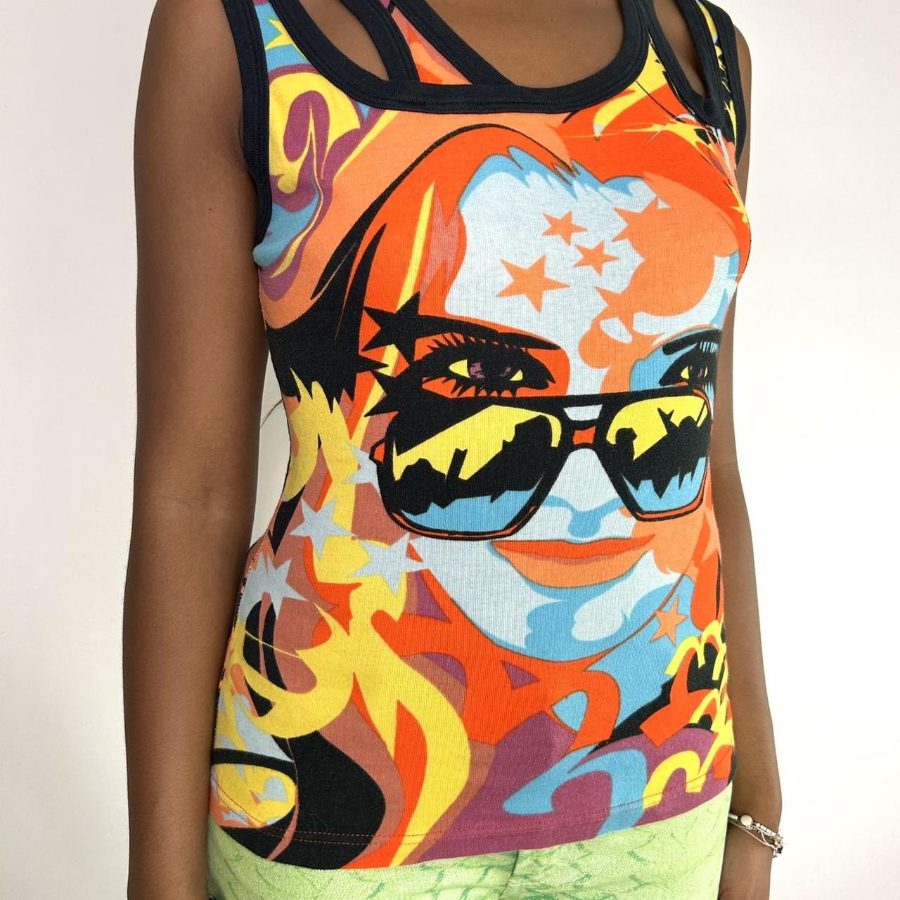 Hayes Pop Art Tank Top (S/M)