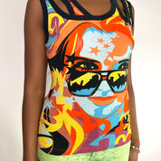 Hayes Pop Art Tank Top (S/M)