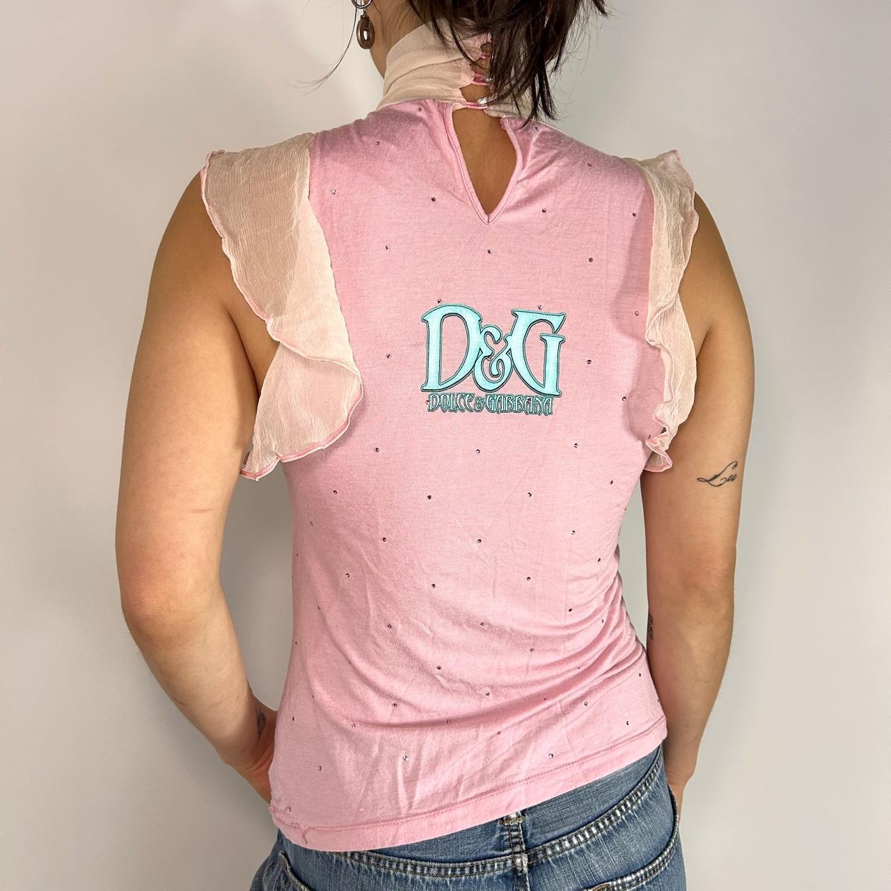 2004 D&G Dolce & Gabbana 'Salome' Top (S/M)