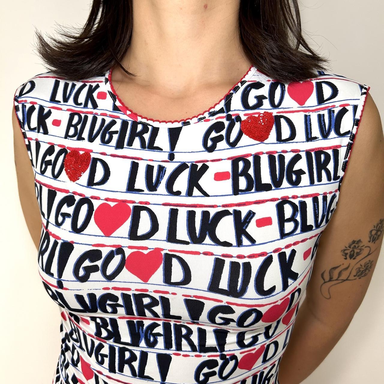 Blumarine Blugirl Notebook Tank Top (S/M)