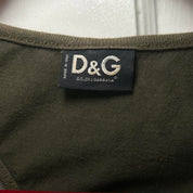 D&G Dolce & Gabbana 'Love & Sex' Tank Top (S/M)