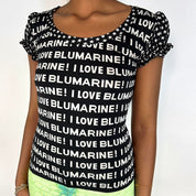 'I Love Blumarine' Vintage Top (S)