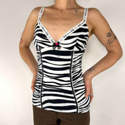 NWT D&G Y2K Zebra Tank Top (S)