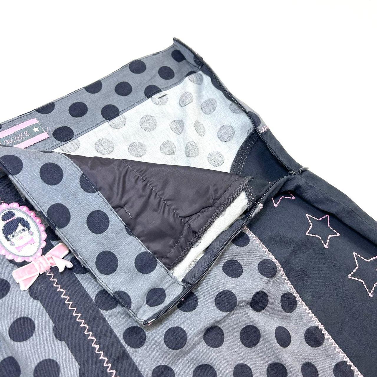 Y2K Euro Polka Dot Skirt (S)